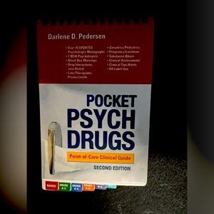 Pocket psych drug reference book